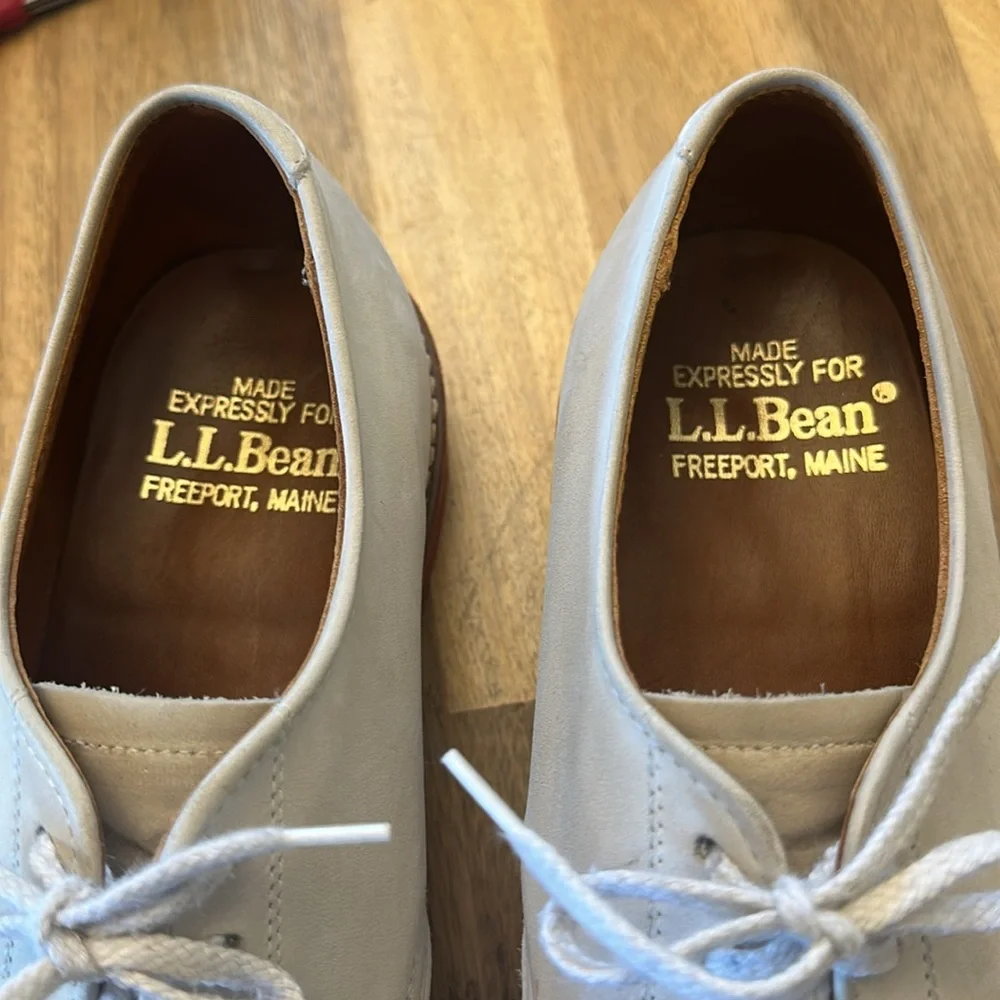LL BEAN derby oxford shoes